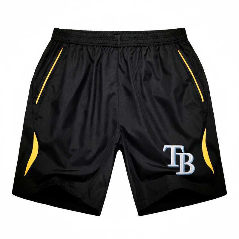 Men's Tampa Bay Rays Black Gold Stripe MLB Shorts,We sell and wholesale Men's Tampa Bay Rays Black Gold Stripe MLB Shorts on line form chian!